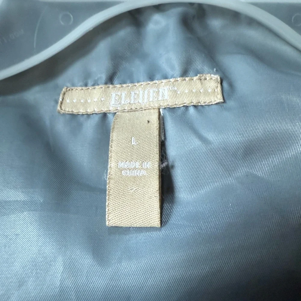 Eleven Stylish Gray bomber puffer cute Jacket - Picture 6 of 8